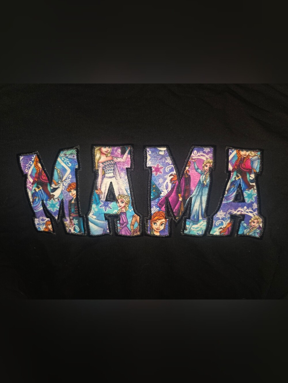 OG Giggle Gang Boutique FROZEN Mama Crewneck - Picture 3 of 3